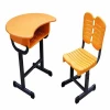 Adjustable plastic ABS school desk and chair school furniture