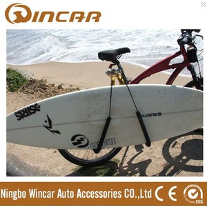 Adjustable Surf Board Rack Can Be Mounted On Bikes