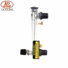 Adjustable water flow meter flowmeters gas air water with valve