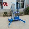 Aerial work table single aluminum alloy mast material lift table used China