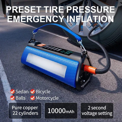 Air pump for car tires Emergency Power Supply Car Mobile Power Supply Car Jump starter TS03