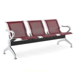 Airport Waiting Metal Chair Used Hospital Waiting Room Public Waiting Three Seats Chair SJ820