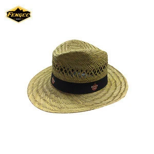  factory supply promotional foldable Wide Brim customized australia straw hat