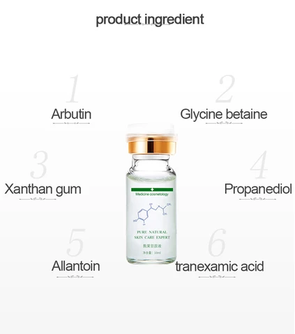 Alpha Arbutin Hyaluronic acid face serum Moisturizing Whitening Anti aging Lightening anti-wrinkle essence Skin Care