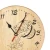 Import Alphasauan Hot Sales Wooden Sauna Wall Clock Suitable  Dry Suana House from China