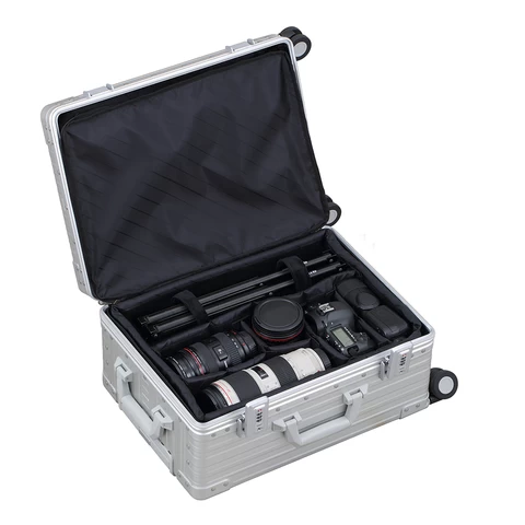 Aluminum Carry Case Hard Portable Waterproof Briefcase Tool Box Graded Card Cases