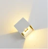 Aluminum Recessed Step Light Outdoor Black Luminous White Body Lamp Wall Light IP64 Led Stair 7w Indoor Residential Modern 50000