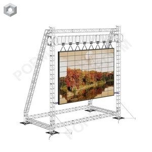 Aluminum Stage Truss Backdrop Hanging LED screen truss