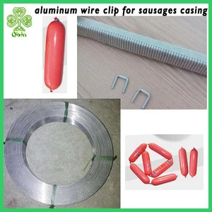 aluminum wire clip for sausages casing Aluminum Clips Wire
