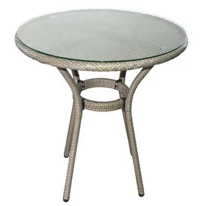 Always cheap Rattan table  Rattan  Chair patio bistro metal  3pcs garden furniture set
