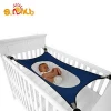 Amazon best sales high quality netting newborn baby crib hammock with metal buckle