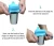 Import Amazon Free Custom Baby Universal food Silicone Reusable Spill Proof Cup Lids to fit sippy bottle cap For Any Cup from China