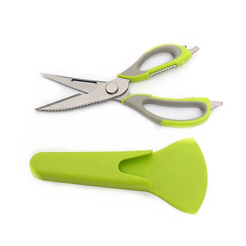 Amazon Hot Sale 6 In One Multi Functional Kitchen Scissor