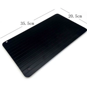 Amazon Hot Sale Aluminium Fast Food Defrosting Plate Meat Defrosting Tray