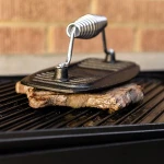 Amazon top seller Cast Iron Barbecue bacon Press, BBQ Grill Press Grill Accessories, Griddle Weight  Meat Press