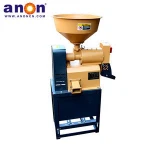ANON low price color customized automatic mini rice mill machine