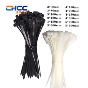 Anti-aging nylon tie band is cold resistant Hot sell self-locking cable tie sizes 4.8*550mm
