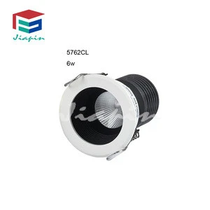 Anti-glare led light 6w 55mm cutout residential and commercial lighting cob led downlight