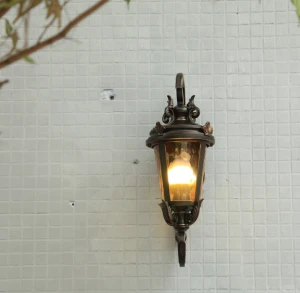Antique exterior wall lights aluminum vintage loft garden indoor outdoor LED wall light  ETL7006