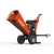 Austter Towable 4 Inch Capacity 15 HP Gas Powered Tree Branch Log Shredder Chipper