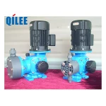 Auto adjustable metering acid dosing pump for small water treatment plant