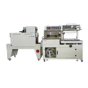 Automatic For POF PVC Film PET Bottle Carton Box Heat Tunnel Shrink Wrapping Packing Machine