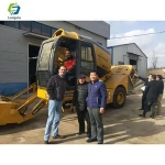 Automatic self loading concrete mixer truck with high efficiency