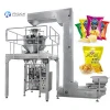 Automatic weighing filling packing machine chips pouch packing machine price snacks candy packaging machine