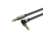AUX Cable 3.5mm Audio Cable 90 Degree Right Angle Jack 3.5 mm for iPhone Car Headphone Speaker Cable AUX Cord MP3/4 3.5mm male