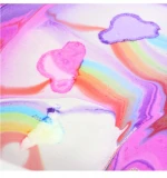 B35 Wholesale customized colorful rainbow clouds bath bomb for kids