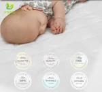 Baby Bamboo  Bedspread Waterproof Mattress  Cover Crib Cot Pad Linens