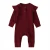 Import baby newborn girl clothes cotton long sleeves rompers toddlers pajamas newborn baby sleepwear from China