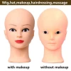 Bald mannequin head wholesale hairdressing training mannequins head