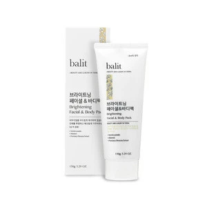 Balit Brightening Facial & Body Scrub Pack 150ml K-Beauty Korean Cosmetic Beauty  Wholesale Face Mask Mekup Cosmetic