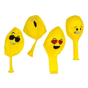 Balloons Smiles - Colorful Balloons for Kids Birthday Party Favor Decorations Bulk