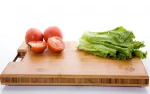 Bamboo carbon burning vegetable chopping board,healthy kitchen cutting board