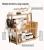 Import Bamboo Spice Rack Storage Shelves-3 tier Standing pantry Shelf for kitchen counter storage,Bathroom Countertop Storage Organizer from China