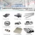 Import Baoji Supply ASTM TC4 GR5 Ti6Al4V 0.08mm titanium foil titanium strip price per kg from China