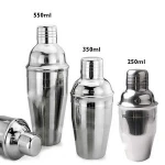 Barware 350ml/550ml/750ml Stainless Steel Cocktail Shaker