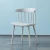 Import Bazhou factory cheap price home furniture wholesale multiple colors custom stackable hard plastic dining chair from China