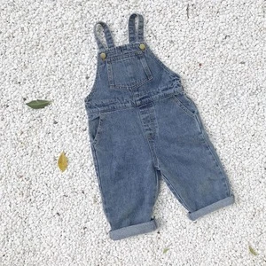 BDK19  2019 spring new children&#039;s jeans Korean version of the boys and girls cute denim overalls