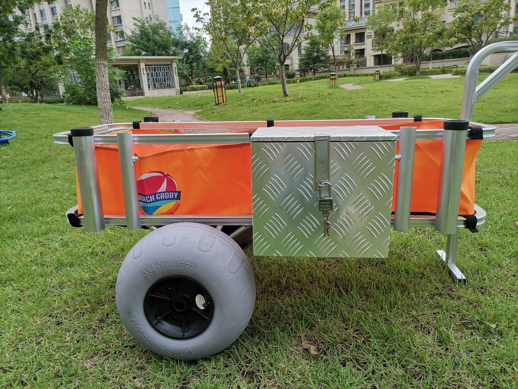 Buy Beach Cart Tc2023 Supermarket Storage Wheels Push Luggage Foldable ...