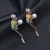 Import Beautiful brooch manufacture pearl and rhinestone enamel brid brooch from China