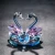 Import Beautiful Wedding Holiday Gift Blue Crystal Glass Swan Valentines Gift from China