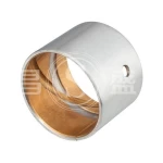 Bi-metallic carbon steel bronze bearing bushing for Combine Harvester