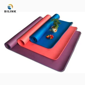 Bilink eco friendly non-slip extra large size 2000x 1250 x 20mm washable NBR yoga mat in gymnastic