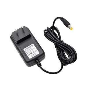 Black Color ac dc Adaptor White Color 12v 1a 1.5a 2a 24v 500ma 12w Wall Mounted Power Adapter kc gs fcc ce rohs Approval