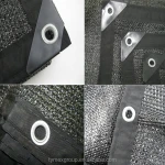 black color agricultural 80% shade rate sun shade net