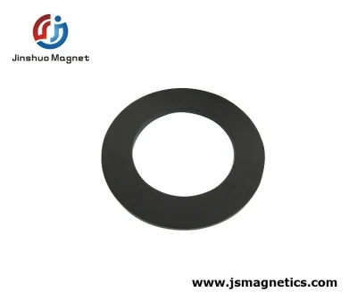 Black Epoxy Plated Magnet Ring with Strong Pull Force Neodymium Ring Magnet