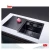 Import Black Innovative Hidden Kitchen Hand Sink Nano Single Double Stainless Steel from China